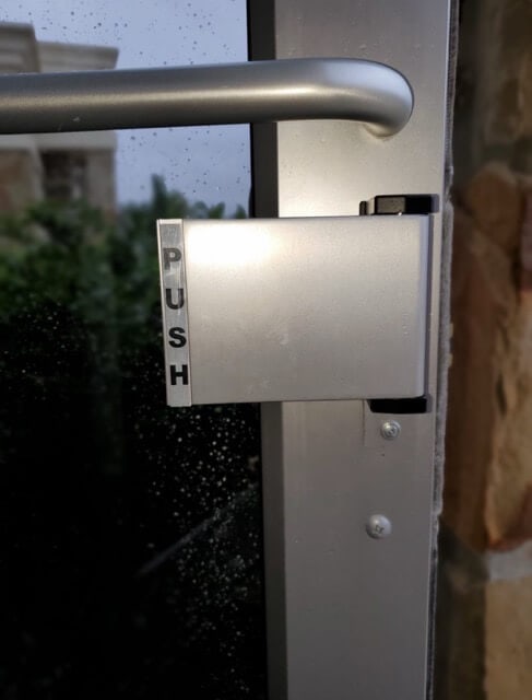 Commercial locksmith installing access control in Downtown Houston office – Houston Key Locksmith