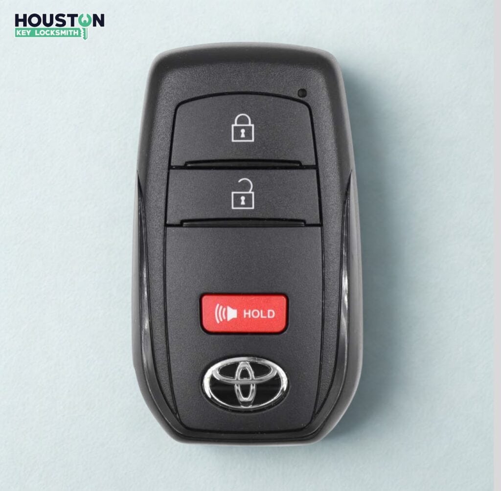 Black Toyota Keyless entry remote key fob