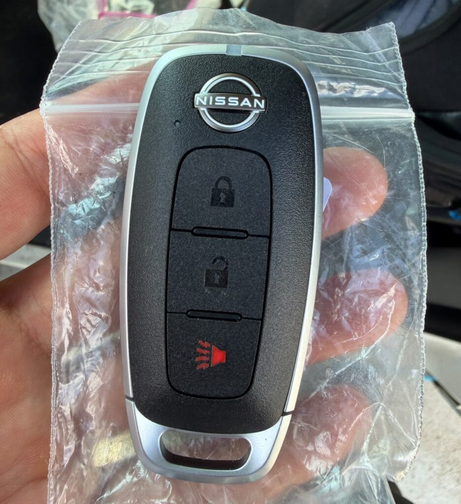 Car key fob with buttons not working, requiring repair or replacement