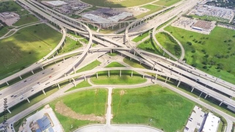 Houston Key Locksmith service area – aerial view of Katy Texas