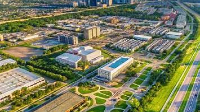galleria-houston-service-area Aerial view of Galleria Houston area served by Houston Key Locksmith commercial locksmith services